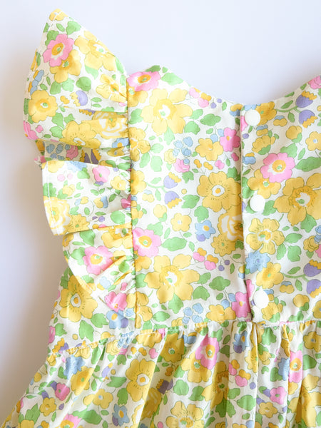 英國LIBERTY FABRICS女童Zoé法式連身褲 | Liberty Fabrics Girl's Zoé Jumpsuit