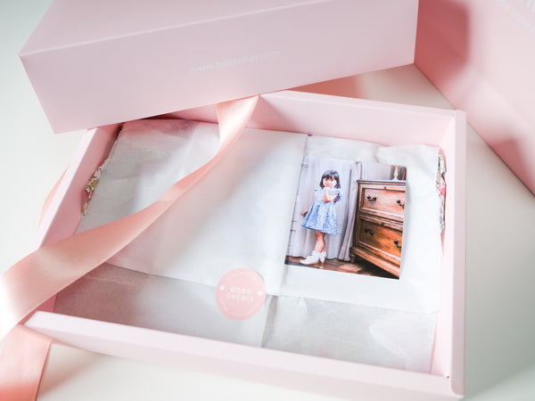 BOBO CHÉRIS 波波雪莉 禮盒包裝加購 彌月禮盒 週歲禮盒 女寶送禮|Gift Box Add-on