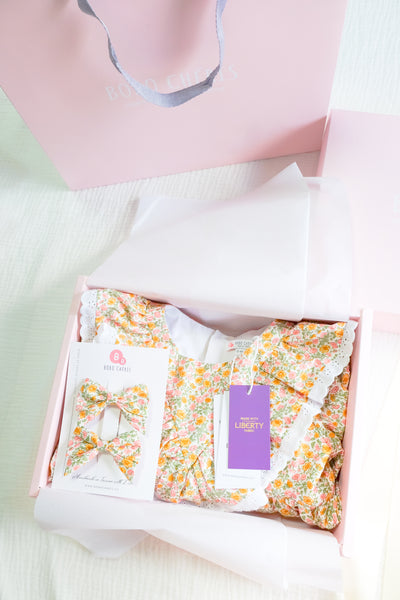 BOBO CHÉRIS 波波雪莉 禮盒包裝加購 彌月禮盒 週歲禮盒 女寶送禮|Gift Box Add-on
