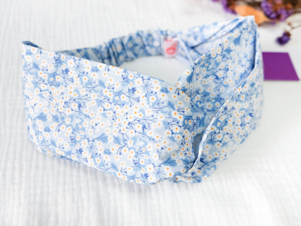 BOBO CHÉRIS 波波雪莉 英國LIBERTY FABRICS法式扭結髮帶(大人款) | LIBERTY FABRICS French Turbane Headband for Adults