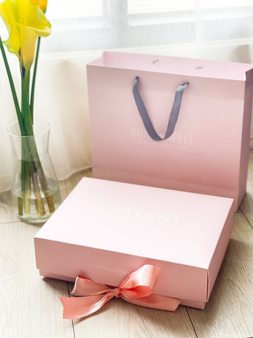 BOBO CHÉRIS 波波雪莉 禮盒包裝加購 彌月禮盒 週歲禮盒 女寶送禮｜Gift Box Add-on