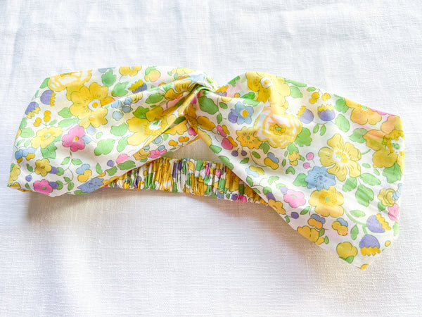 英國LIBERTY FABRICS法式扭結髮帶(大人款) | LIBERTY FABRICS Turban Headband for Adult