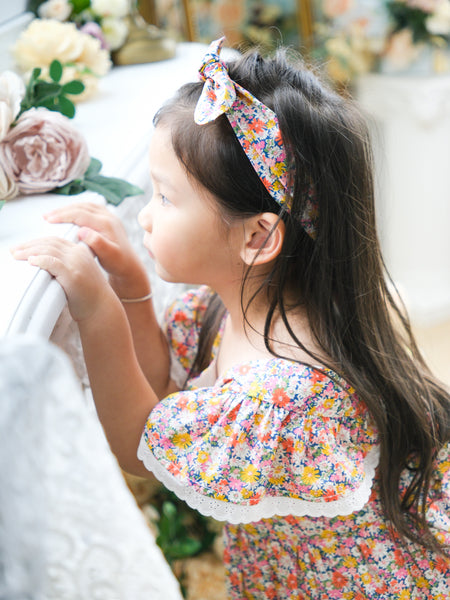 BOBO CHÉRIS 波波雪莉 英國LIBERTY FABRICS寶寶蝴蝶結髮帶 | LIBERTY FABRICS Bow Headband for Kids