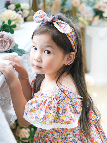 BOBO CHÉRIS 波波雪莉 英國LIBERTY FABRICS寶寶蝴蝶結髮帶 | LIBERTY FABRICS Bow Headband for Kids