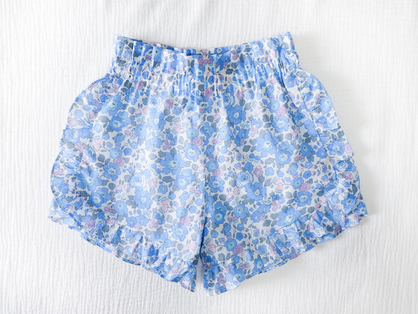 Girl’s Liberty Print Ruffled Mia Shorts