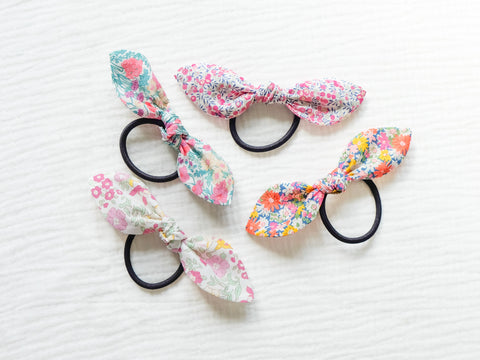 OBO CHÉRIS 波波雪莉 英國LIBERTY FABRICS手工蝴蝶結髮束 | LIBERTY FABRICS Handmade Bunny Hair Tie