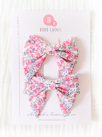 Liberty Fabrics Kids Bow Hair Clips (Set of 2)