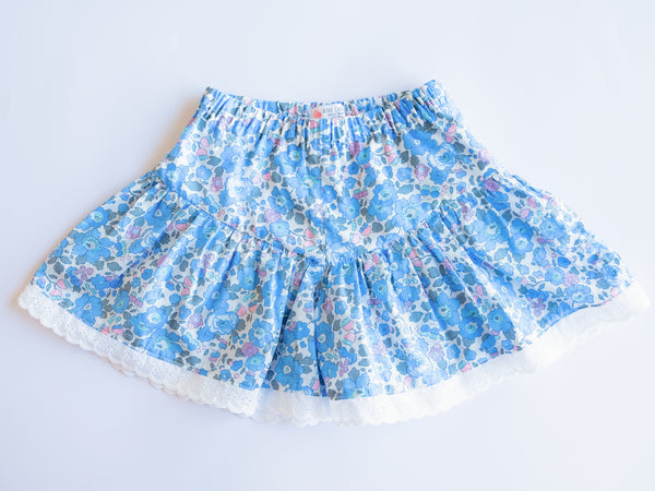 BOBO CHÉRIS 波波雪莉 英國LIBERTY女童有機棉Emma褲裙 | Girl’s Liberty Print Organic Cotton Emma Skort