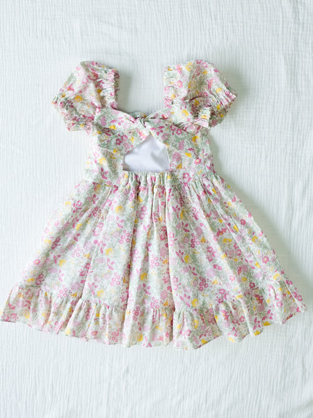 BOBO CHÉRIS 波波雪莉 英國LIBERTY有機棉Phoebe洋裝 | Liberty Organic Cotton Girl's Phoebe Dress