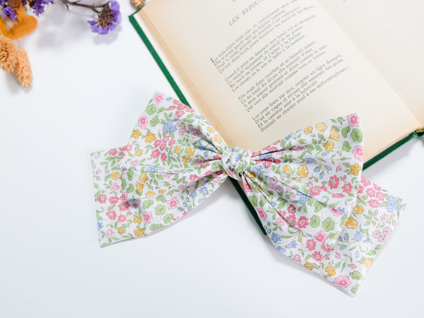 Liberty Fabrics Organic Cotton French Bow Hair Clip