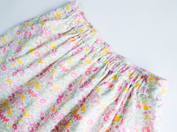 BOBO CHÉRIS 波波雪莉 英國LIBERTY有機棉Rosa澎澎短裙 | Liberty Organic Cotton Girl's Rosa Skirt