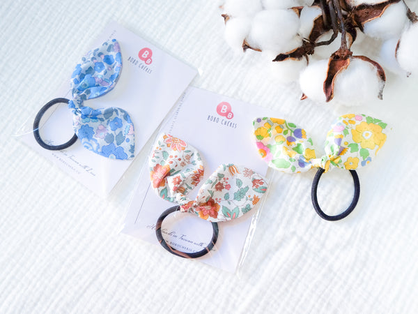 BOBO CHÉRIS 波波雪莉 英國LIBERTY FABRICS手工蝴蝶結髮束 | LIBERTY FABRICS Handmade Bunny Hair Tie