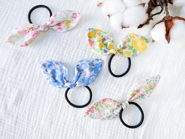 BOBO CHÉRIS 波波雪莉 英國LIBERTY FABRICS手工蝴蝶結髮束 | LIBERTY FABRICS Handmade Bunny Hair Tie