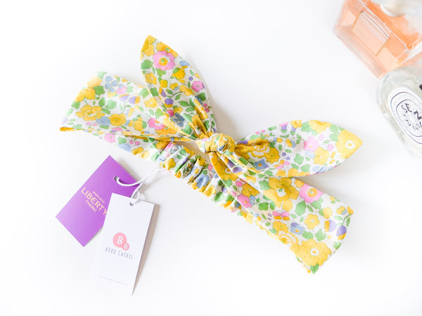 英國LIBERTY FABRICS蝴蝶結髮帶(大人款) | LIBERTY FABRICS Bow Hairband for Adult