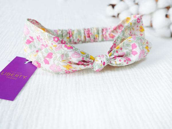 BOBO CHÉRIS 波波雪莉 英國LIBERTY FABRICS寶寶蝴蝶結髮帶 | LIBERTY FABRICS Bow Headband for Kids