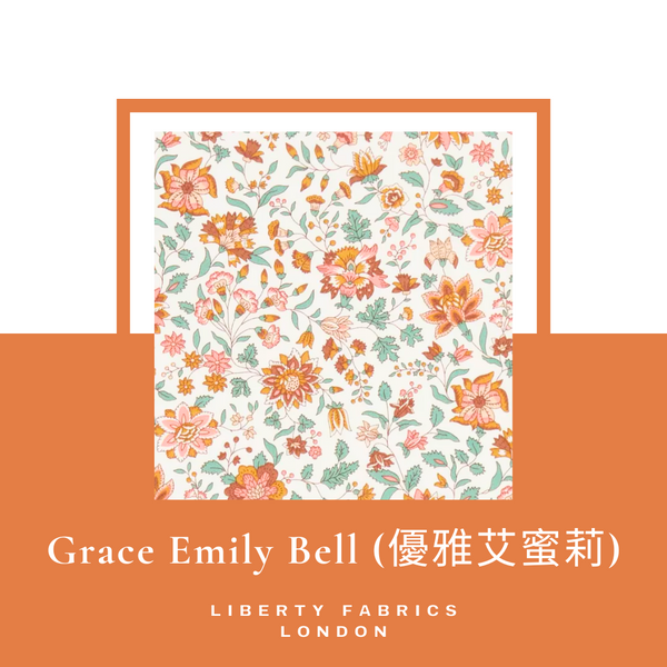 英國LIBERTY FABRICS女童Stella法式圍裙洋裝 | Liberty Fabrics Girl's Stella Pinafore Dress