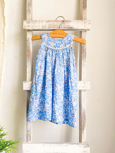 英國LIBERTY有機棉法式優雅Audrey洋裝 | Liberty Organic Cotton Girl's Audrey Dress