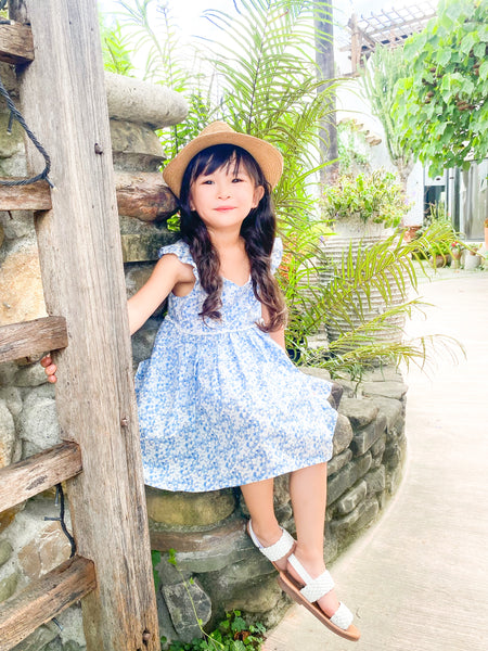 BOBO CHÉRIS 波波雪莉 英國LIBERTY有機棉Delphine法式公主洋裝 | Liberty Organic Cotton Girl's Delphine Dress