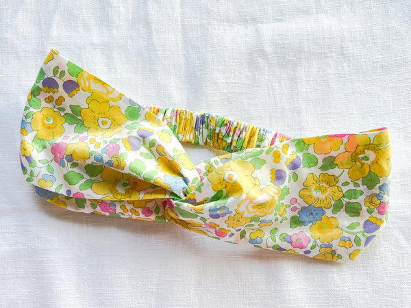 英國LIBERTY FABRICS法式扭結寶寶髮帶 | LIBERTY FABRICS Turbane Headband for Kids