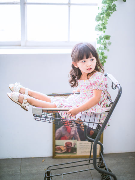 BOBO CHÉRIS 波波雪莉 英國LIBERTY有機棉Phoebe洋裝 | Liberty Organic Cotton Girl's Phoebe Dress