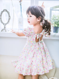 BOBO CHÉRIS 波波雪莉 英國LIBERTY有機棉Phoebe洋裝 | Liberty Organic Cotton Girl's Phoebe Dress