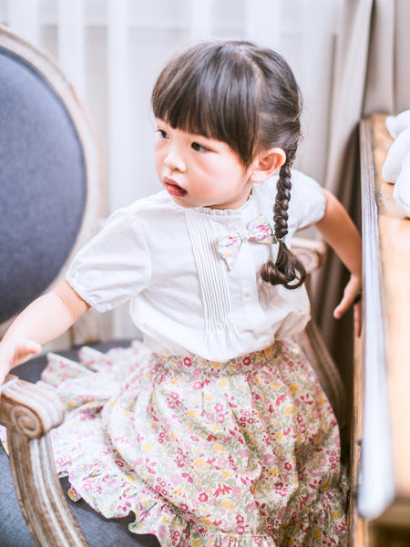 BOBO CHÉRIS 波波雪莉 英國LIBERTY有機棉Rosa澎澎短裙 | Liberty Organic Cotton Girl's Rosa Skirt