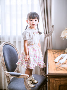 BOBO CHÉRIS 波波雪莉 英國LIBERTY有機棉Rosa澎澎短裙 | Liberty Organic Cotton Girl's Rosa Skirt