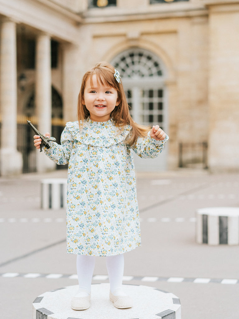 Liberty Fabrics Organic Cotton Girl's Valentine Dress – BOBO CHÉRIS Liberty Fabrics Organic Cotton Girl's Valentine Dress – BOBO CHÉRIS